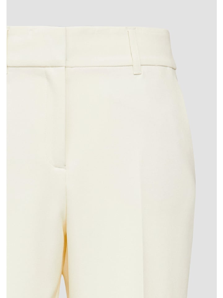 Тканевые брюки s.Oliver BLACK LABEL, кремовый
Тканевые брюки s.Oliver BLACK LABEL, кремовый