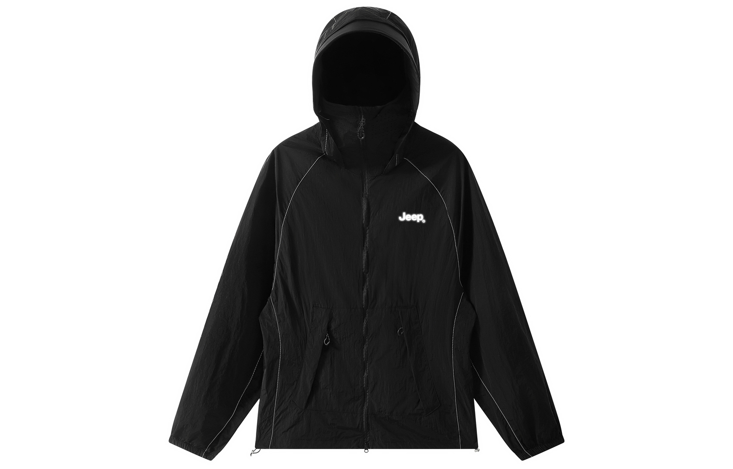 Jeep Дышащая быстросохнущая одежда с высокой видимостью и защитой от ультрафиолета унисекс, Pure Black
Jeep Дышащая быстросохнущая одежда с высокой видимостью и защитой от ультрафиолета унисекс, Pure Black