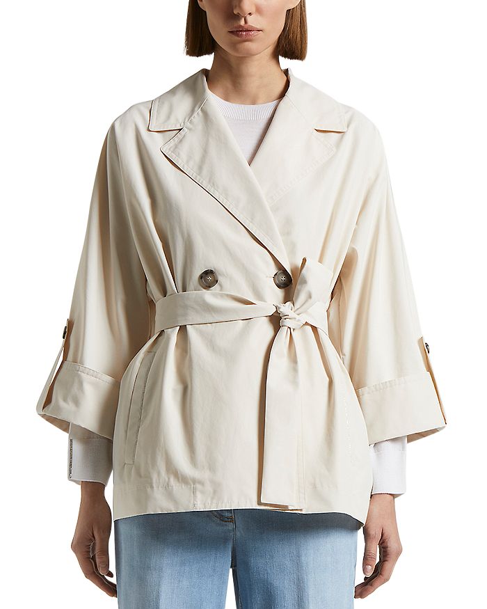 Тренч Peserico, коричневый/бежевый 
Тренч Peserico, коричневый/бежевый