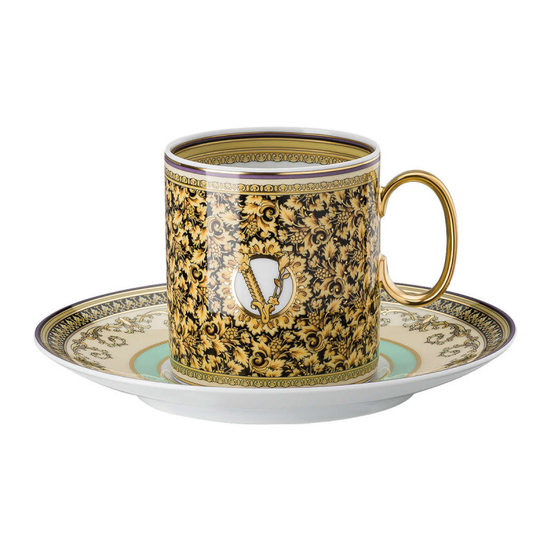 Кофейная чашка Rosenthal Versace Barocco Mosaic 0,23 л с блюдцем 16 см, 2 предм Rosenthal meets Versace, красочный
Кофейная чашка Rosenthal Versace Barocco Mosaic 0,23 л с блюдцем 16 см, 2 предм Rosenthal meets Versace, красочный