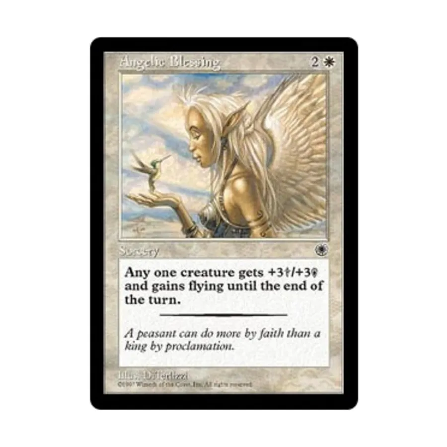 CCG Ангельское благословение (С), MTG - Portal
CCG Ангельское благословение (С), MTG - Portal