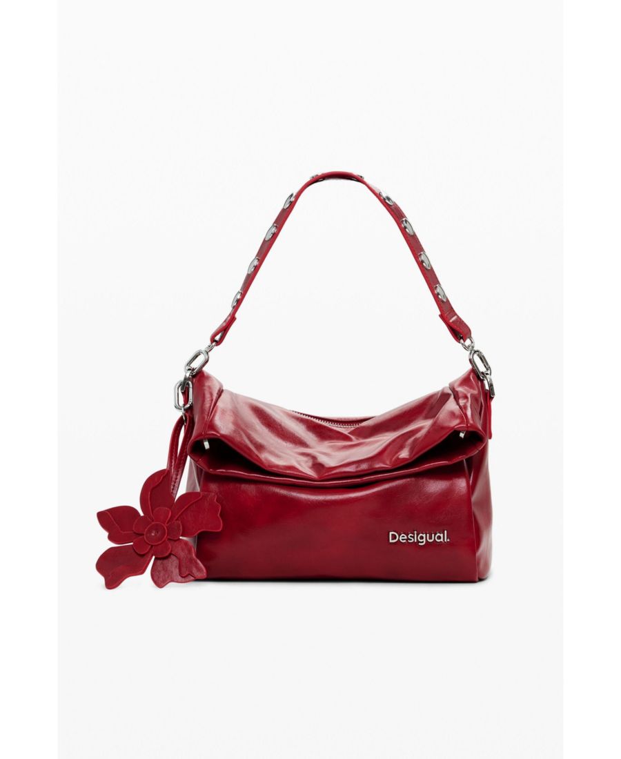 Женская сумка среднего размера с блестящим клапаном Desigual, Red
Женская сумка среднего размера с блестящим клапаном Desigual, Red