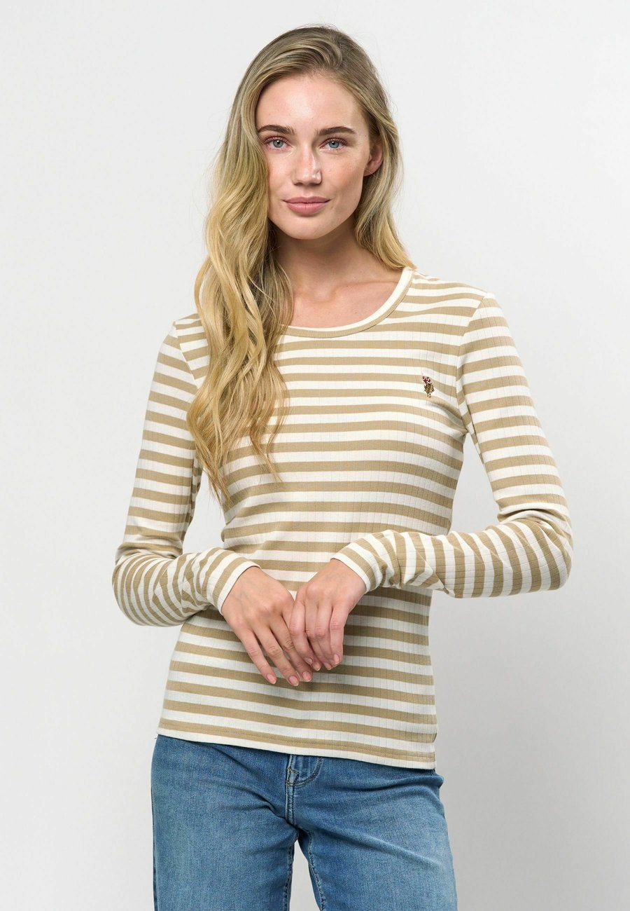 Топ U.S. Polo Assn. CARLOTTA, White Pepper/Beige
Топ U.S. Polo Assn. CARLOTTA, White Pepper/Beige