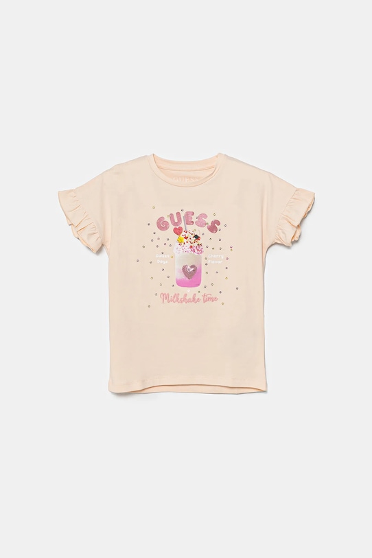 Детская футболка Guess, бежевый
Детская футболка Guess, бежевый