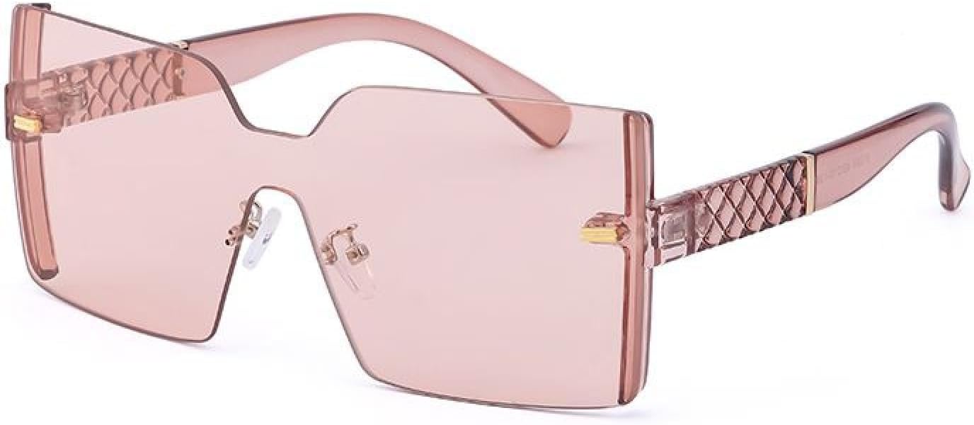 Женские солнцезащитные очки без оправы большого размера, роскошные цельные солнцезащитные очки с зеркальными прозрачными линзами, мужские солнцезащитные очки в стиле ретро с большой оправой TKKTLLT, C5champagne
Женские солнцезащитные очки без оправы большого размера, роскошные цельные солнцезащитные очки с зеркальными прозрачными линзами, мужские солнцезащитные очки в стиле ретро с большой оправой TKKTLLT, C5champagne