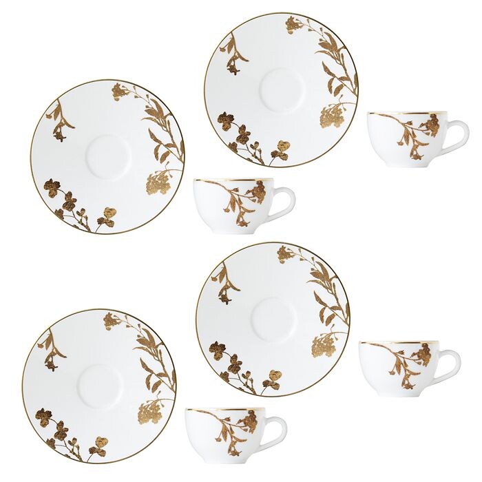 Bernardaud чашка с блюдцем для овощей или эспрессо, набор из 4 шт, белый
Bernardaud чашка с блюдцем для овощей или эспрессо, набор из 4 шт, белый