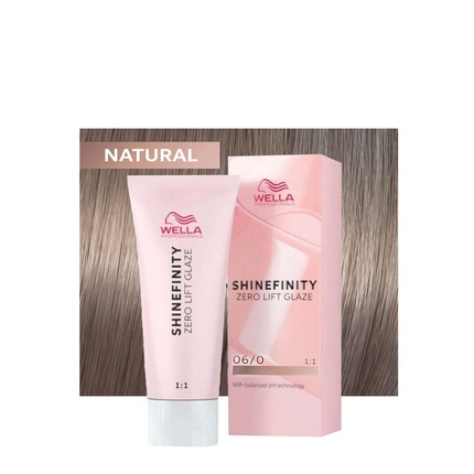 Shinefinity Natural Base 06/0 Dark Natural Blonde 60 мл - Полуперманентная краска для волос Wella
Shinefinity Natural Base 06/0 Dark Natural Blonde 60 мл - Полуперманентная краска для волос Wella