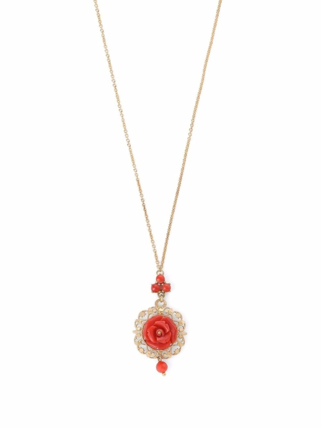 Колье Rose из желтого золота с кораллом Dolce & Gabbana, золотой
Колье Rose из желтого золота с кораллом Dolce & Gabbana, золотой