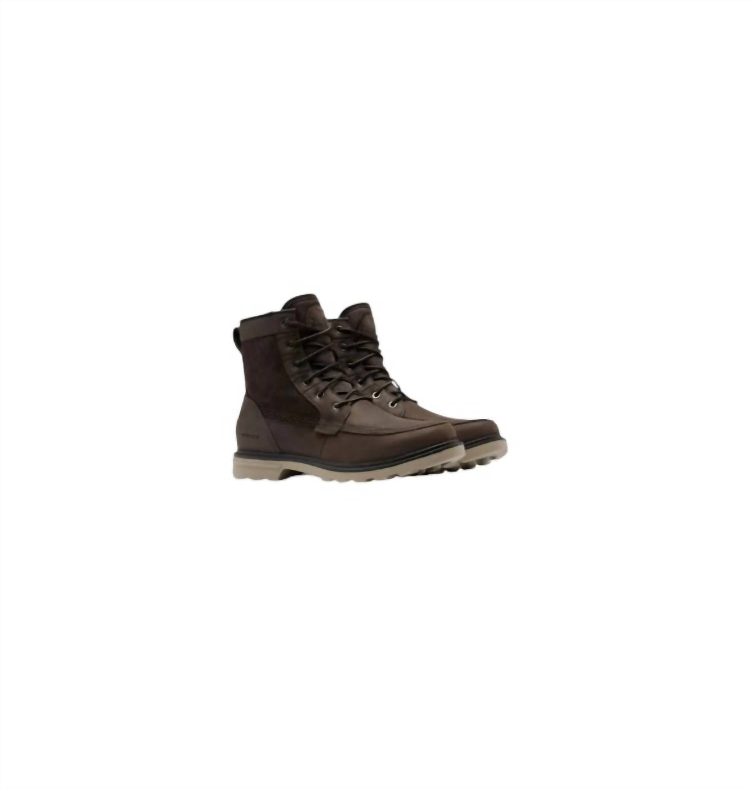 Мужские водонепроницаемые модные ботинки Carson Storm в цвете Blackened Brown, Khaki Ii Sorel
Мужские водонепроницаемые модные ботинки Carson Storm в цвете Blackened Brown, Khaki Ii Sorel