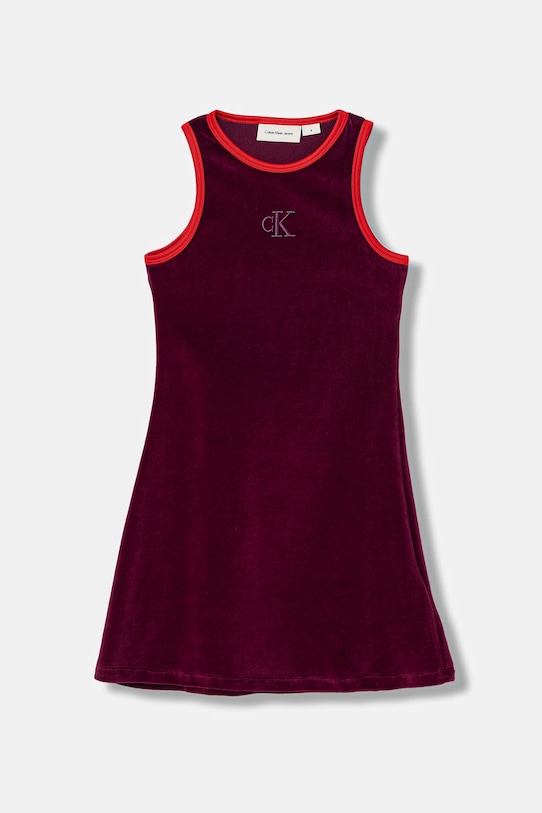 Детское платье Calvin Klein Jeans, бордовый
Детское платье Calvin Klein Jeans, бордовый