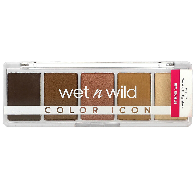 wet n wild, Color Icon, палитра теней из 5 оттенков, 1114067 Walking On Eggshell, 6 г (0,21 унции)
wet n wild, Color Icon, палитра теней из 5 оттенков, 1114067 Walking On Eggshell, 6 г (0,21 унции)
