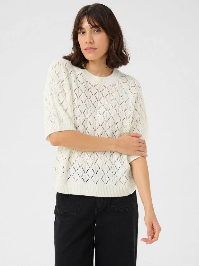 Вязаный топ nika pointelle KAFFE, цвет Chalk
Вязаный топ nika pointelle KAFFE, цвет Chalk