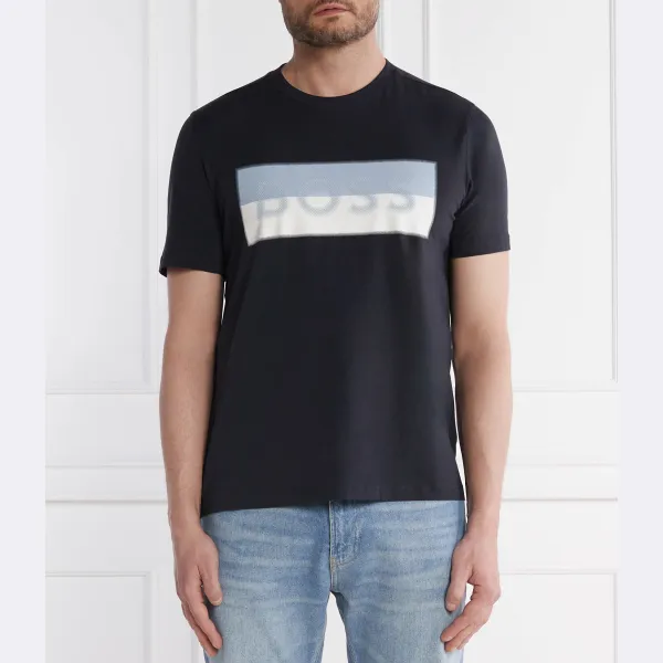 Футболка стандартного кроя Tee-9 Boss, синий
Футболка стандартного кроя Tee-9 Boss, синий