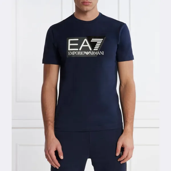 Футболка стандартного кроя Ea7, синий
Футболка стандартного кроя Ea7, синий