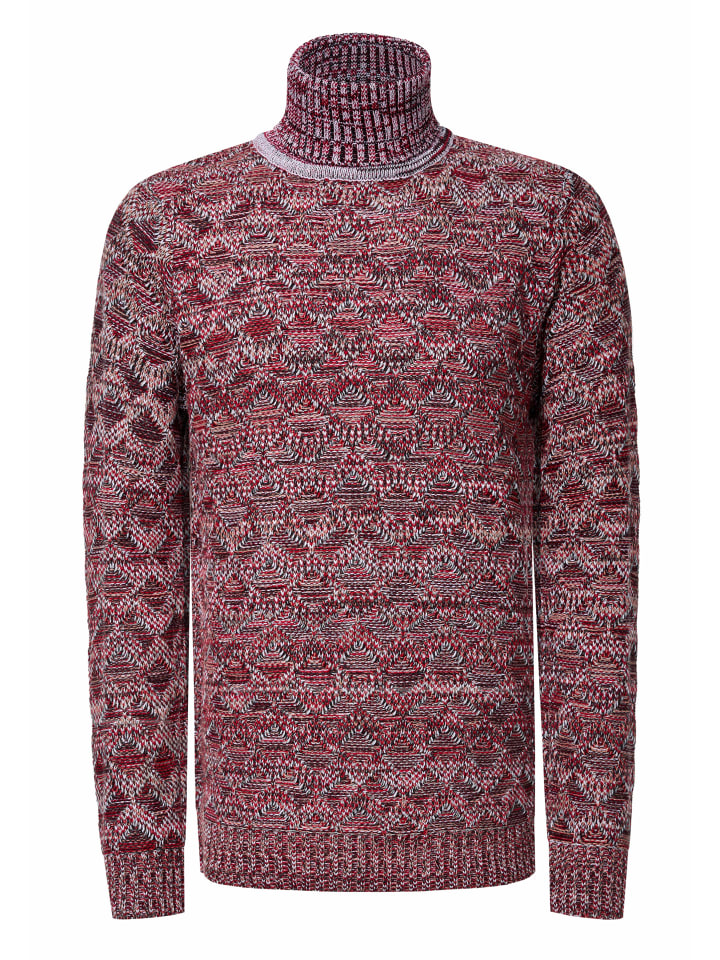 Контрастный свитер крупной вязки с высоким воротом красного цвета Rusty Neal
Контрастный свитер крупной вязки с высоким воротом красного цвета Rusty Neal