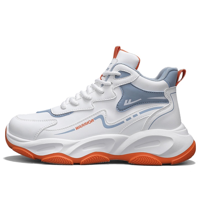 WARRIOR Кроссовки мужские низкие массивные бело-голубые с амортизацией, защитой от истирания и противоскользящим покрытием
WARRIOR Кроссовки мужские низкие массивные бело-голубые с амортизацией, защитой от истирания и противоскользящим покрытием