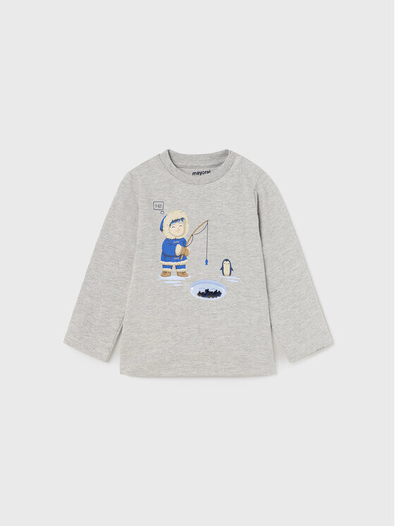 Блуза стандартного кроя Mayoral, серый
Блуза стандартного кроя Mayoral, серый