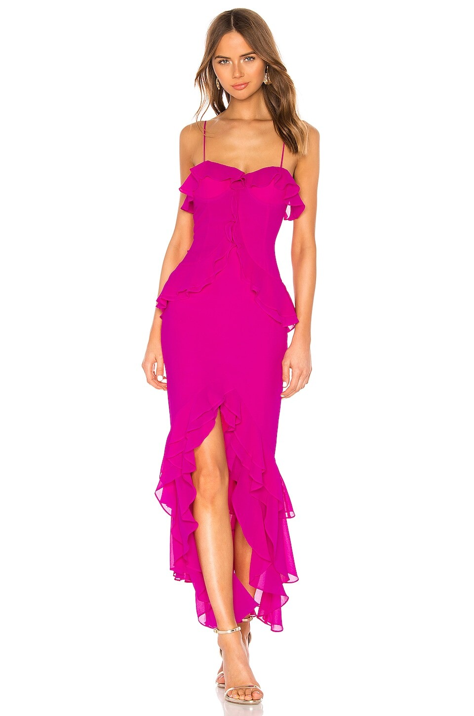 Платье Lovers and Friends Melissa Gown, цвет Magenta
Платье Lovers and Friends Melissa Gown, цвет Magenta