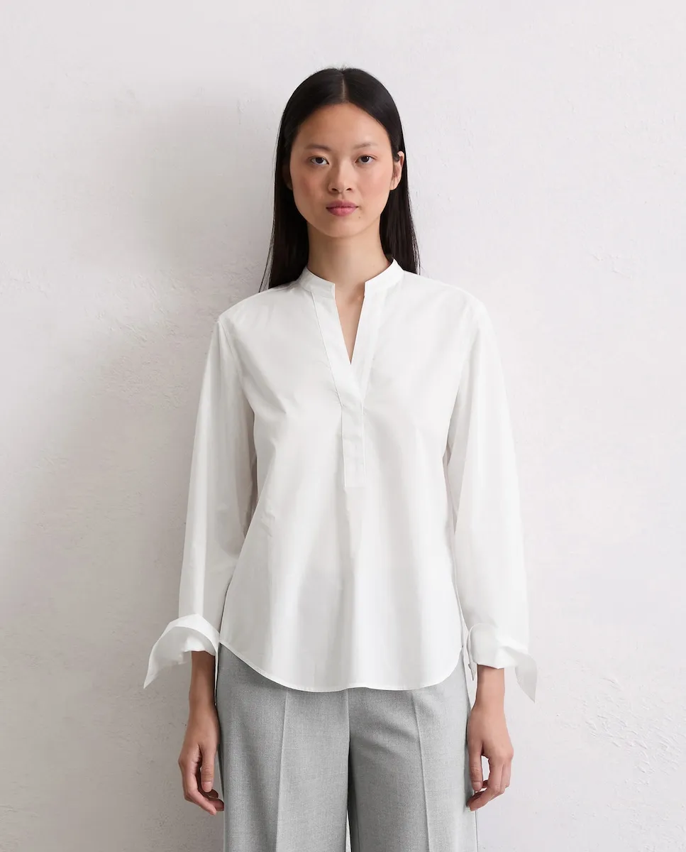 Женская блузка-туника из поплина с эффектом бумаги MARC O'POLO, белый
Женская блузка-туника из поплина с эффектом бумаги MARC O'POLO, белый