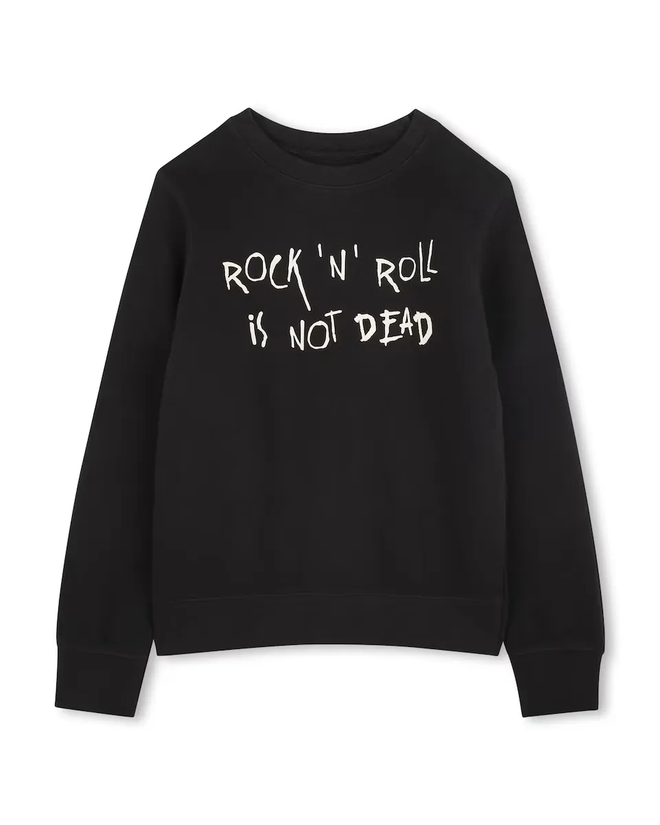 Хлопковая толстовка с круглым вырезом Zadig & Voltaire, черный
Хлопковая толстовка с круглым вырезом Zadig & Voltaire, черный