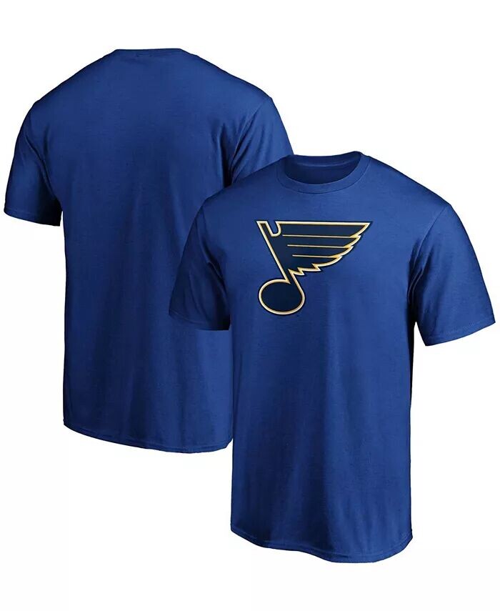 Мужская синяя футболка с логотипом St. Louis Blues Team Primary Fanatics
Мужская синяя футболка с логотипом St. Louis Blues Team Primary Fanatics