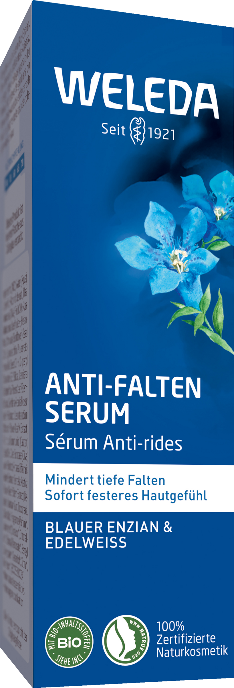 Сыворотка для лица Weleda Anti-Falten Serum Blauer Enzian & Edelweiss
Сыворотка для лица Weleda Anti-Falten Serum Blauer Enzian & Edelweiss