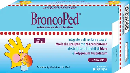Broncoped Stick Pack 14 10мл Pediatrica
Broncoped Stick Pack 14 10мл Pediatrica