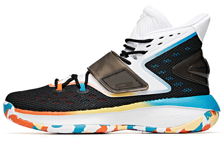 Баскетбольные кроссовки KT Ice мужские высокие черные/белые/гоночные оранжевые Anta
Баскетбольные кроссовки KT Ice мужские высокие черные/белые/гоночные оранжевые Anta