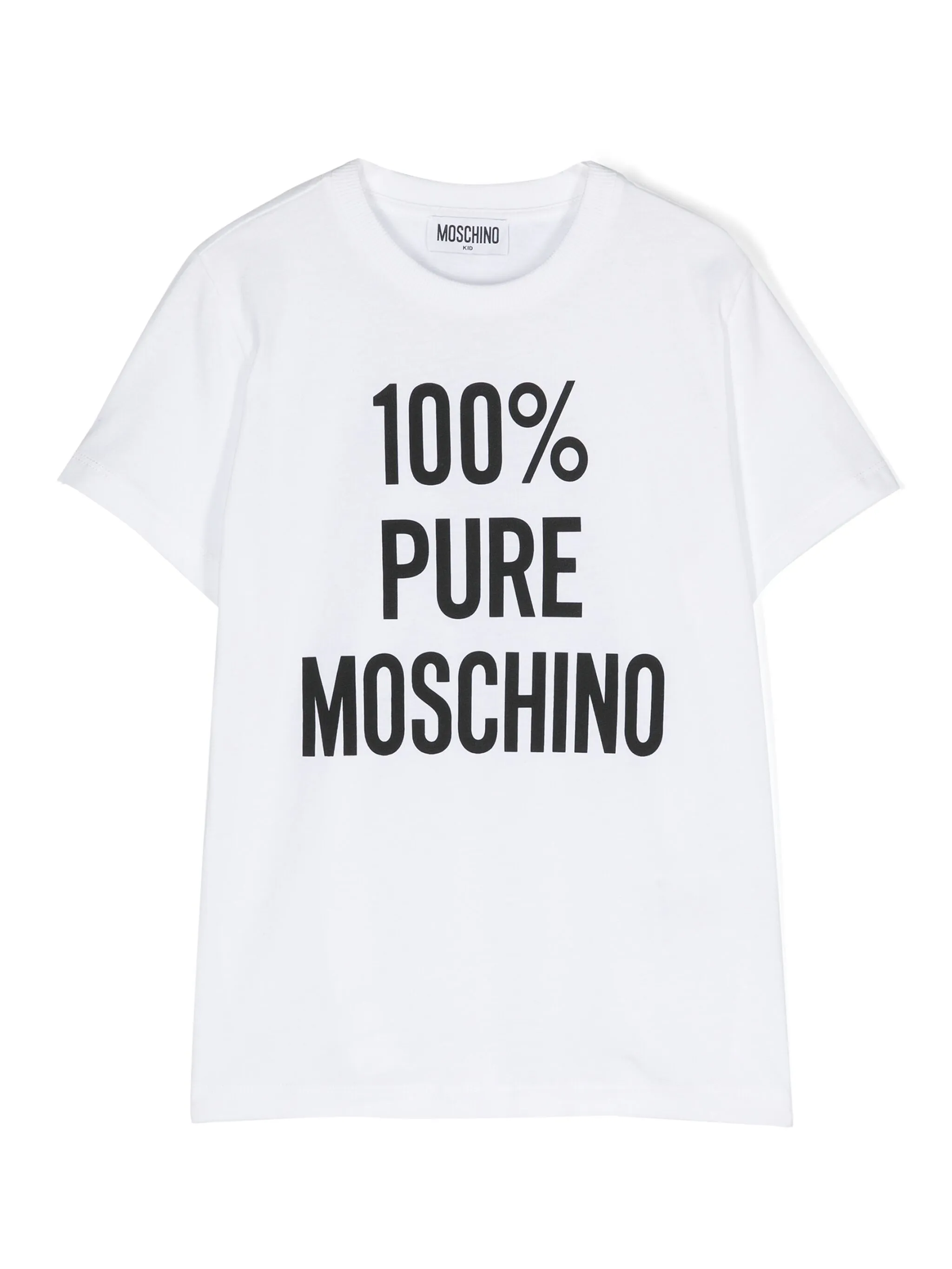 Футболка с логотипом Moschino Kids, белый
Футболка с логотипом Moschino Kids, белый