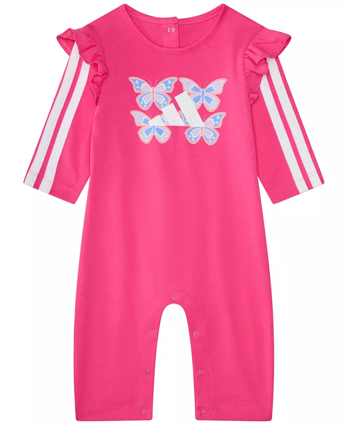 Комбинезон с длинными рукавами и круглым вырезом для девочек adidas
Комбинезон с длинными рукавами и круглым вырезом для девочек adidas