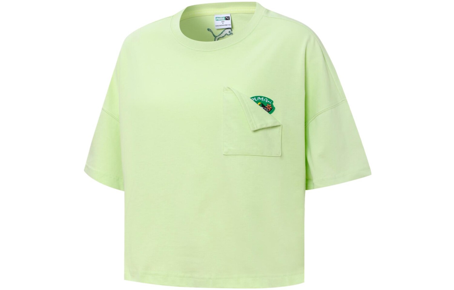 Укороченный топ женский, голубой Puma
Укороченный топ женский, голубой Puma