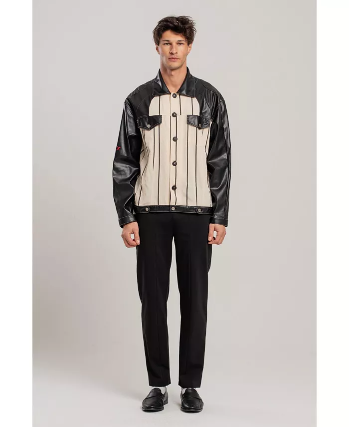 Мужская кожаная куртка Free Heaven Kutnia в полоску PCFG, коричневый/бежевый
Мужская кожаная куртка Free Heaven Kutnia в полоску PCFG, коричневый/бежевый