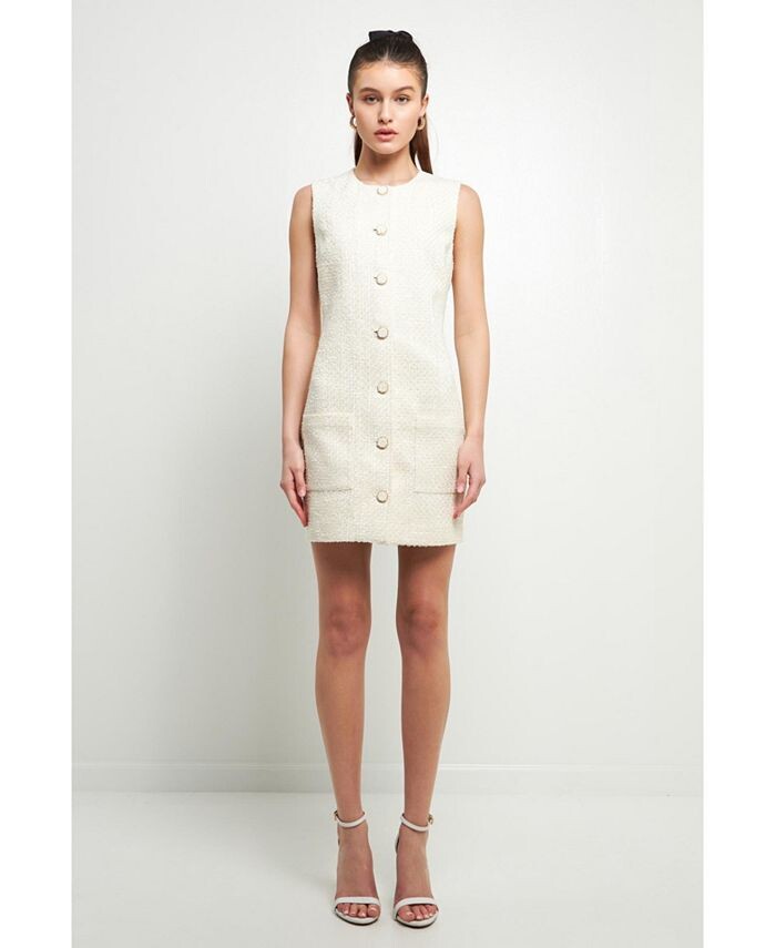 Женское твидовое мини-платье без рукавов endless rose, слоновая кость/кремовый, Бежевый, Женское твидовое мини-платье без рукавов endless rose, слоновая кость/кремовый
Женское твидовое мини-платье без рукавов endless rose, слоновая кость/кремовый, Бежевый, Женское твидовое мини-платье без рукавов endless rose, слоновая кость/кремовый