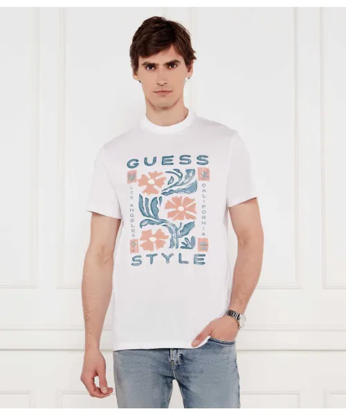 Футболка Regular fit Guess Jeans, белый
Футболка Regular fit Guess Jeans, белый
