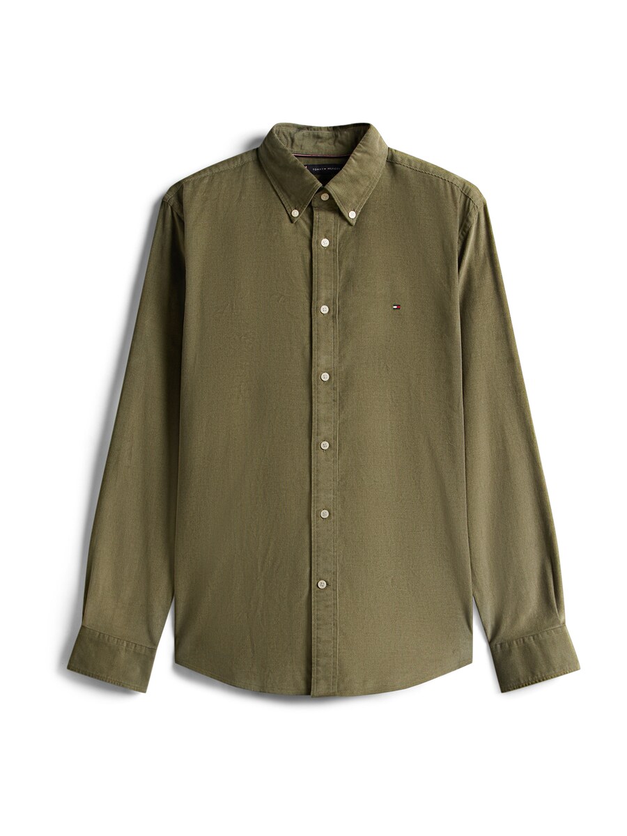 Рубашка на пуговицах классического кроя TOMMY HILFIGER, оливковый
Рубашка на пуговицах классического кроя TOMMY HILFIGER, оливковый
