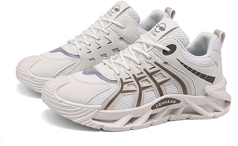 Мужские дышащие сетчатые кроссовки с шнуровкой, нескользящие легкие беговые кроссовки, подходящие для игры в мяч, прогулок и повседневной носки Igzbibg, бежевый
Мужские дышащие сетчатые кроссовки с шнуровкой, нескользящие легкие беговые кроссовки, подходящие для игры в мяч, прогулок и повседневной носки Igzbibg, бежевый