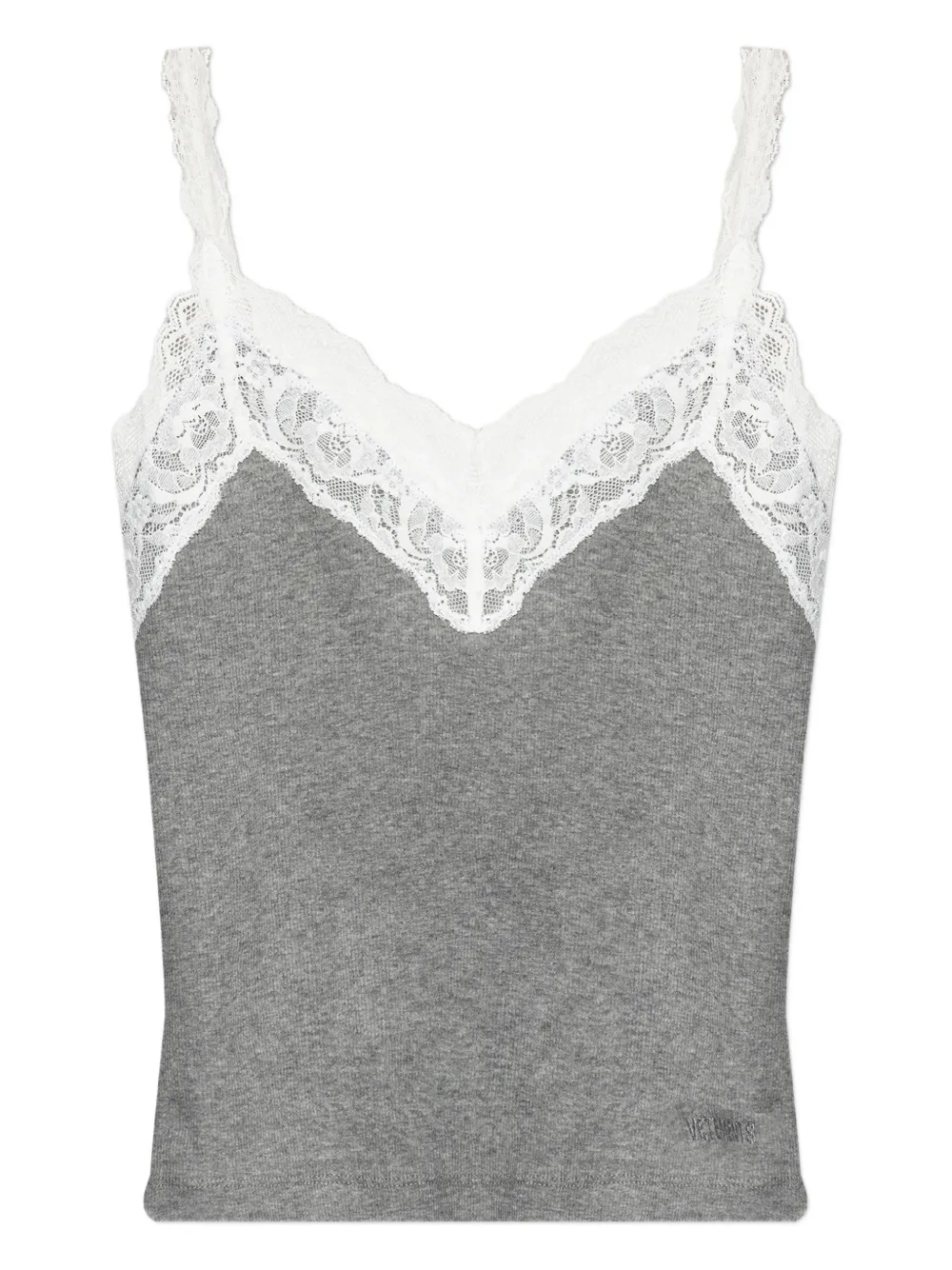 Кружевной топ Vetements, серый
Кружевной топ Vetements, серый