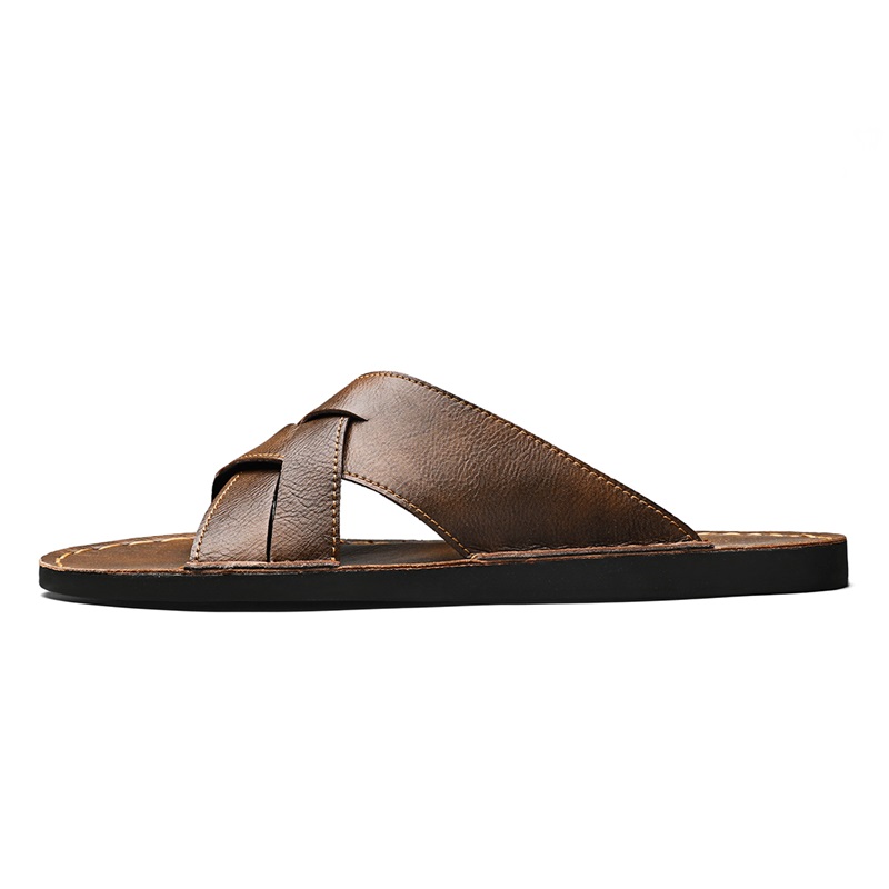 Grumpy ram Мужские противоскользящие износостойкие шлепанцы слайдеры - тёмно-коричневые, цвет Dark Brown
Grumpy ram Мужские противоскользящие износостойкие шлепанцы слайдеры - тёмно-коричневые, цвет Dark Brown