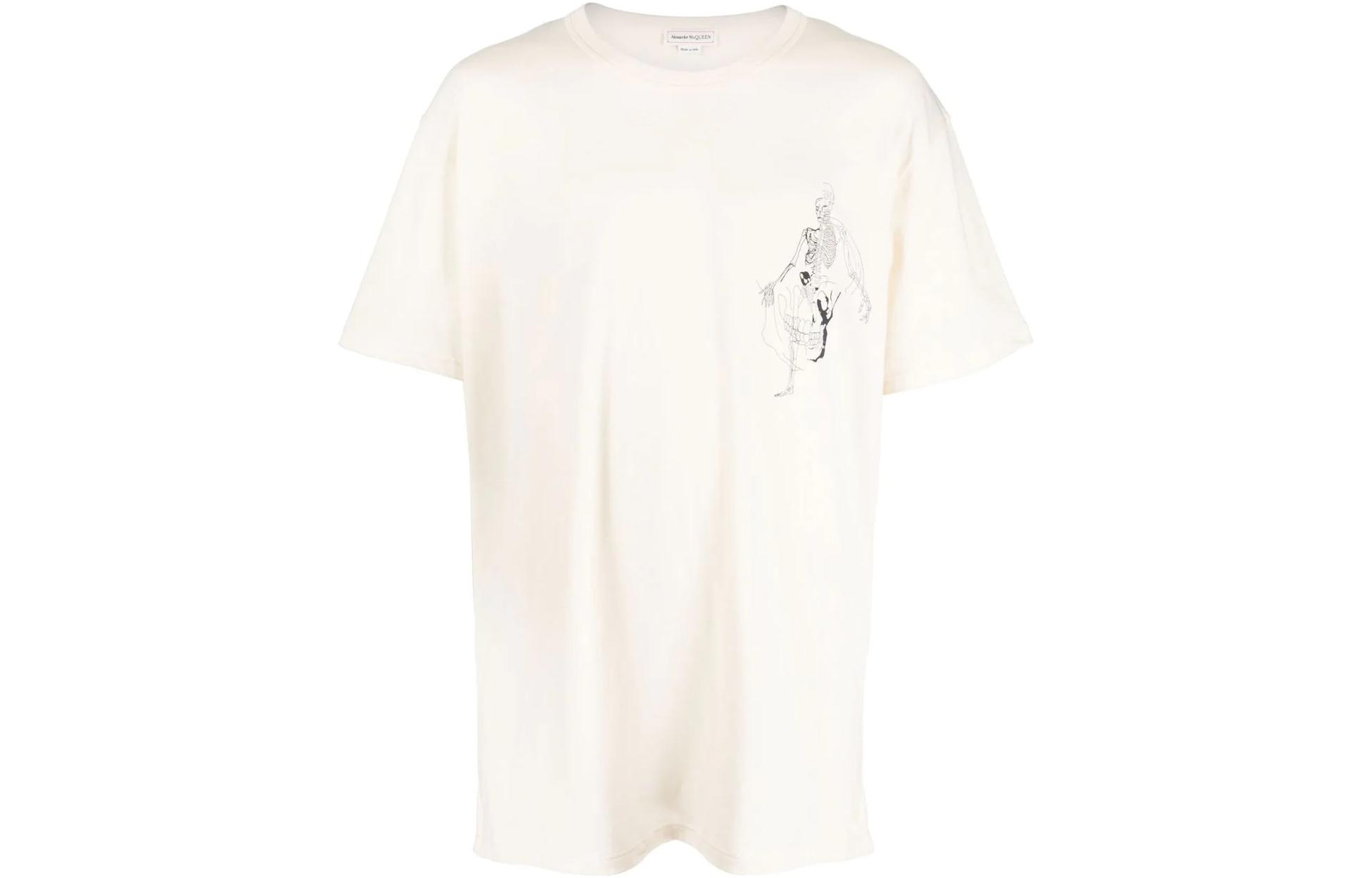 Футболка мужская белая Alexander McQueen SS22
Футболка мужская белая Alexander McQueen SS22