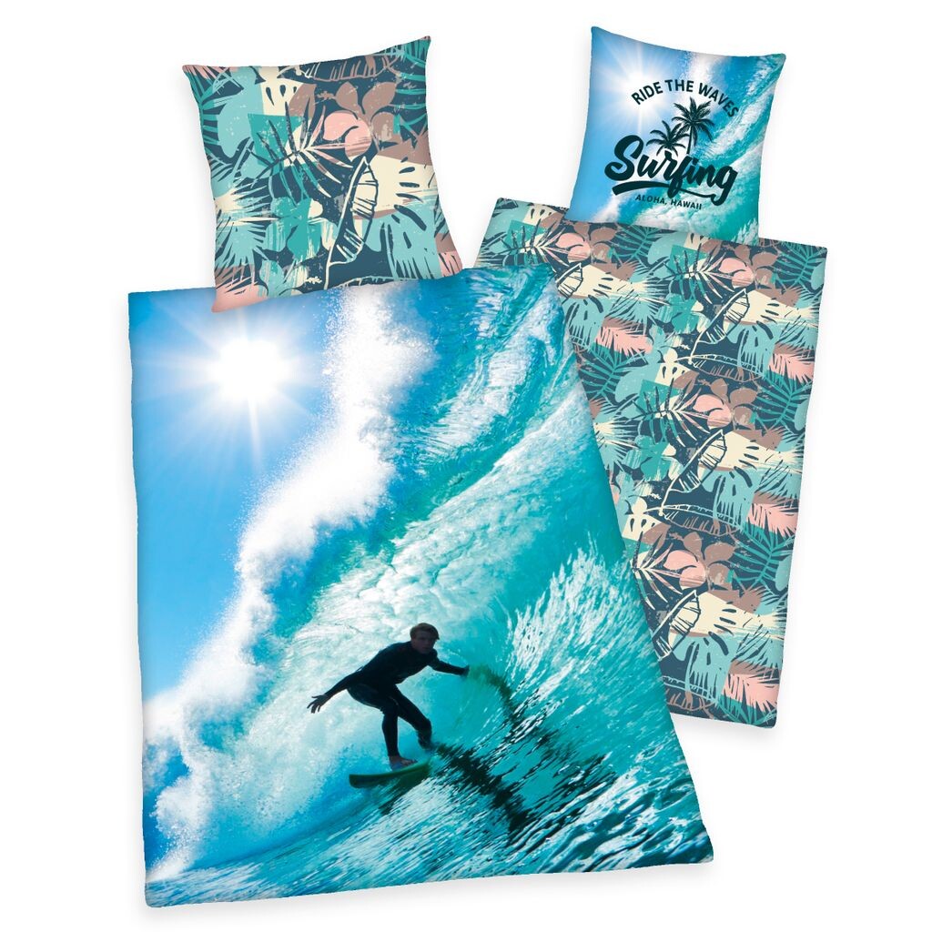 Постельное белье "Surfer (HERDING Young Collection)", 100% хлопок (Renforce), 80х80 см + 135х200 см
Постельное белье "Surfer (HERDING Young Collection)", 100% хлопок (Renforce), 80х80 см + 135х200 см