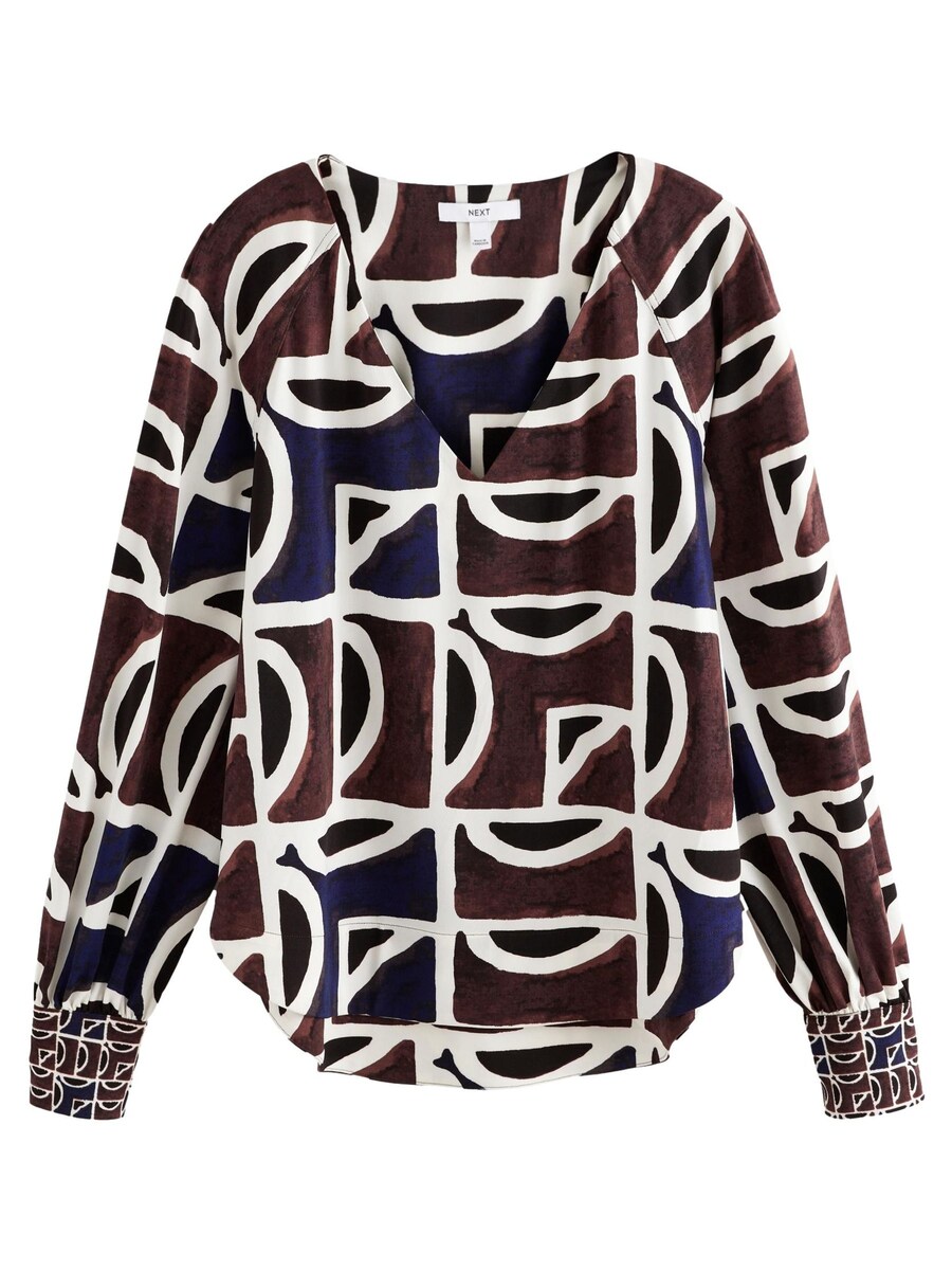 Блузка Next, темно-коричневый
Блузка Next, темно-коричневый
