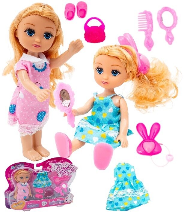 Kaibibi Little Girl Doll Брюнетка + 2 платья Расческа Кошелек Блондинка PakaNiemowlaka
Kaibibi Little Girl Doll Брюнетка + 2 платья Расческа Кошелек Блондинка PakaNiemowlaka