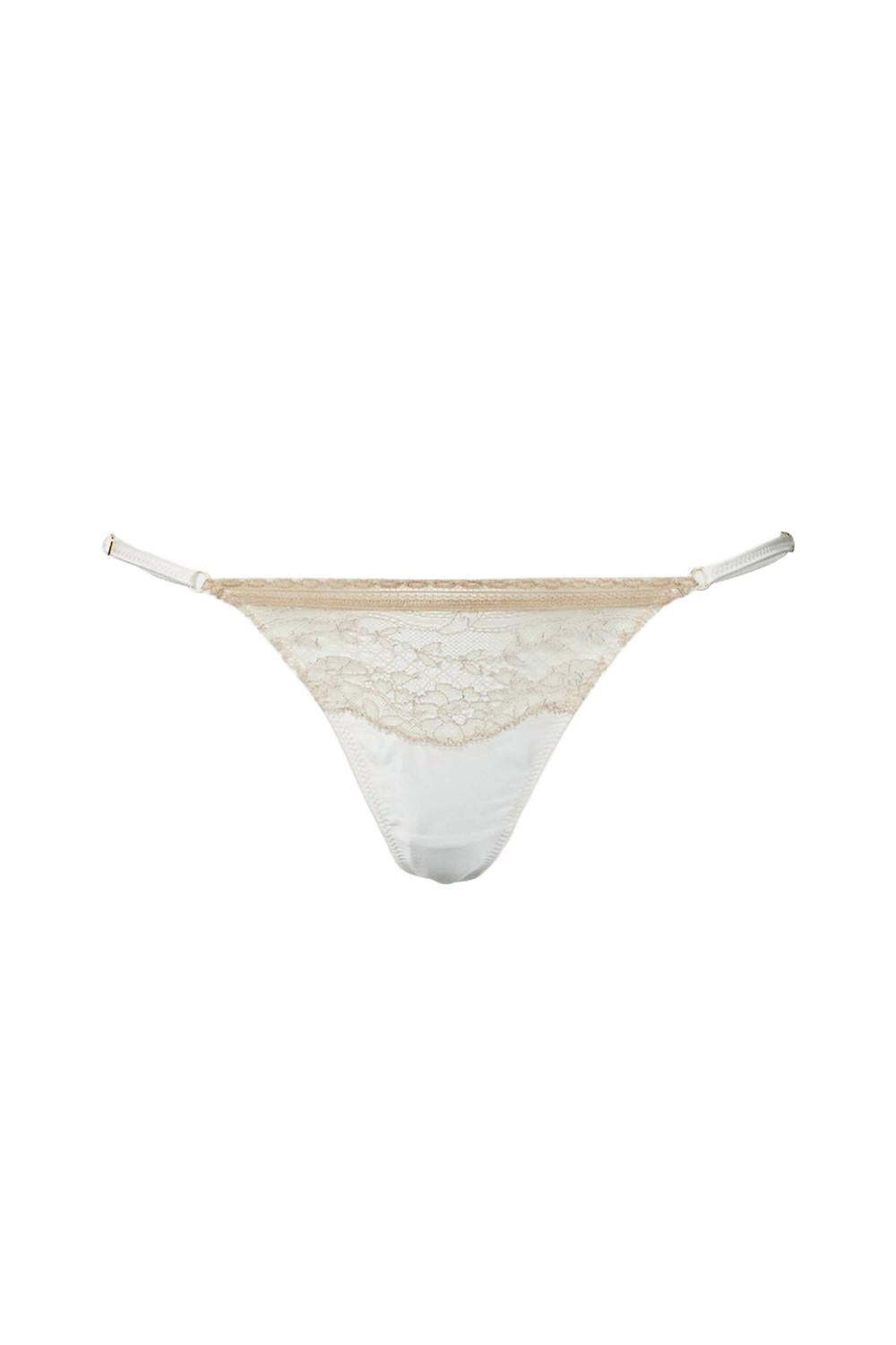 Многоярусное танга Ivory/Sucre KIKI DE MONTPARNESSE 
Многоярусное танга Ivory/Sucre KIKI DE MONTPARNESSE