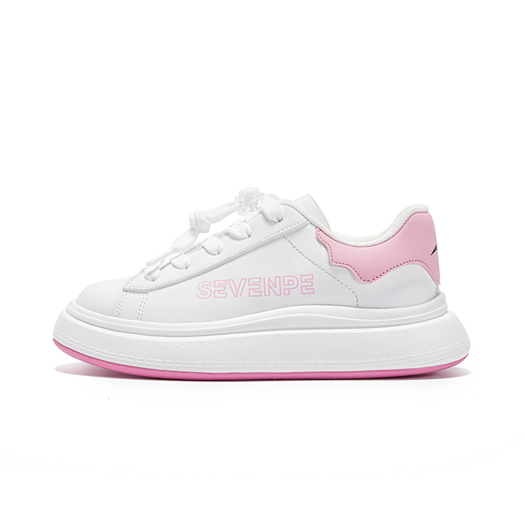Детские кроссовки для скейтбординга с низким верхом из 7 ПЭ, устойчивые к истиранию и дышащие. 7-PE, белый/розовый
Детские кроссовки для скейтбординга с низким верхом из 7 ПЭ, устойчивые к истиранию и дышащие. 7-PE, белый/розовый