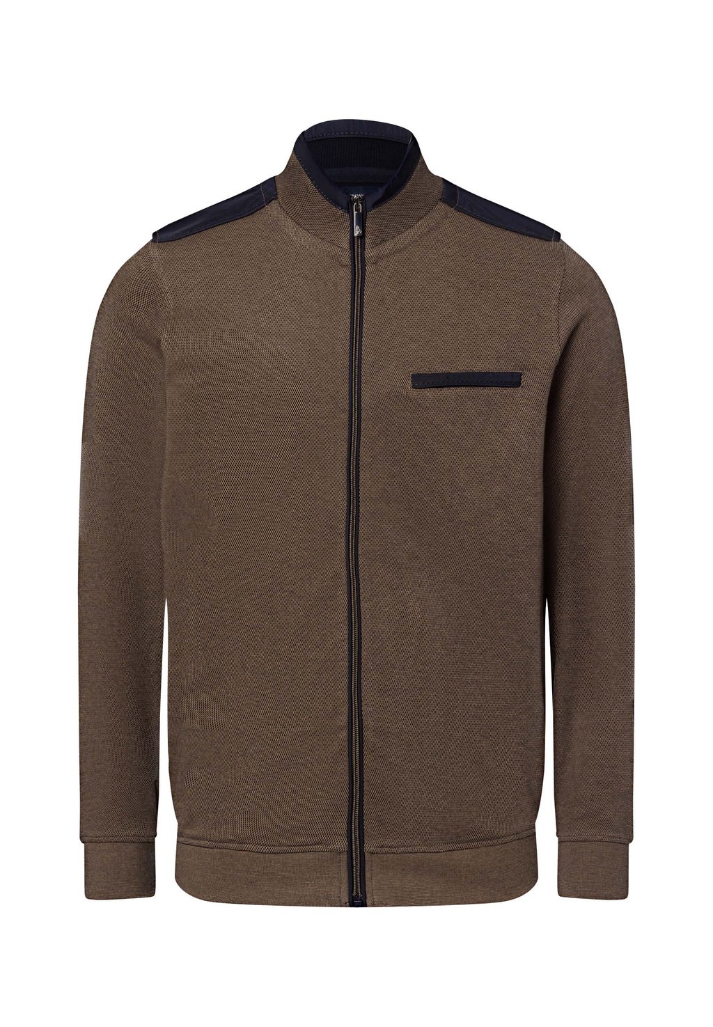 Толстовка на молнии Andrew James, коричневый 
Толстовка на молнии Andrew James, коричневый