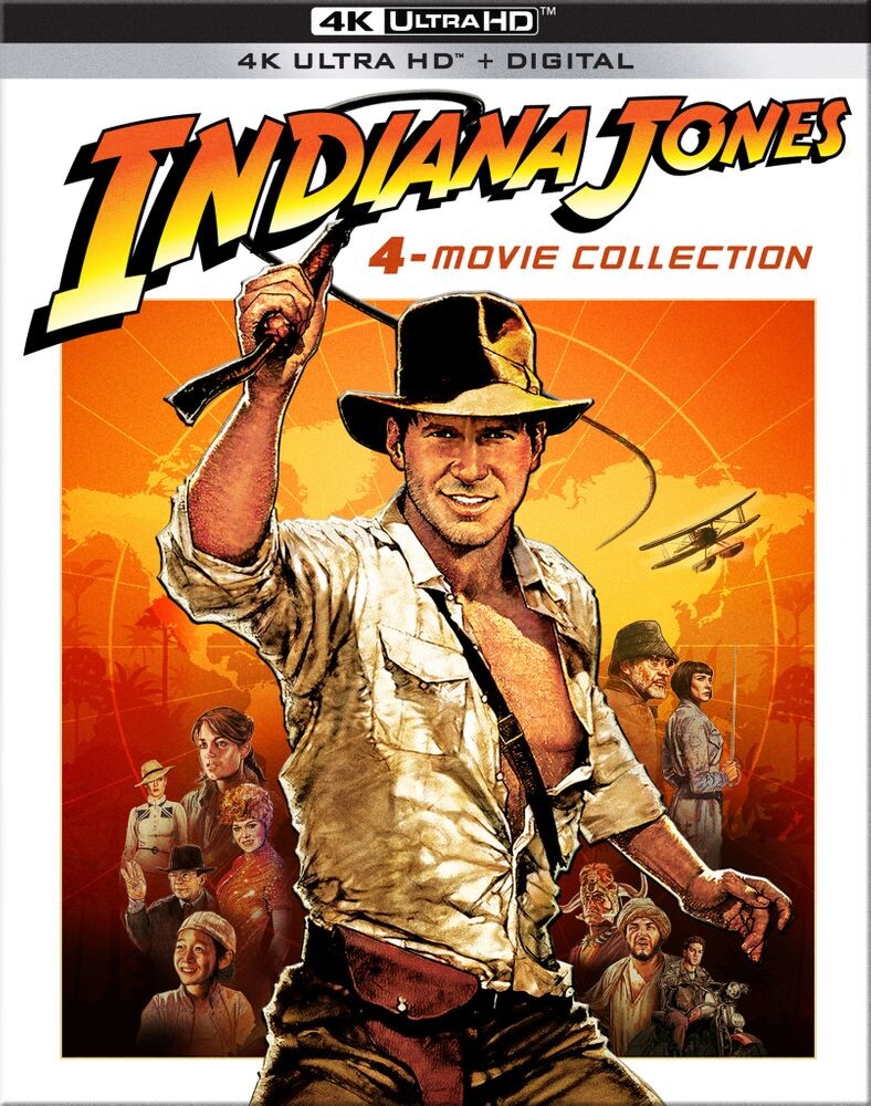 Диск Blu-ray Indiana Jones 4-Movie Collection (4k UHD)
Диск Blu-ray Indiana Jones 4-Movie Collection (4k UHD)