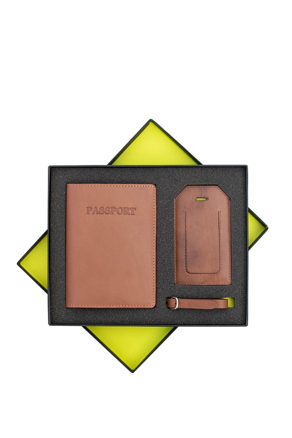 Роскошный дорожный подарочный набор «Подарочный»: паспорт, брелок и багажная бирка PRIMEHIDE, коричневый
Роскошный дорожный подарочный набор «Подарочный»: паспорт, брелок и багажная бирка PRIMEHIDE, коричневый