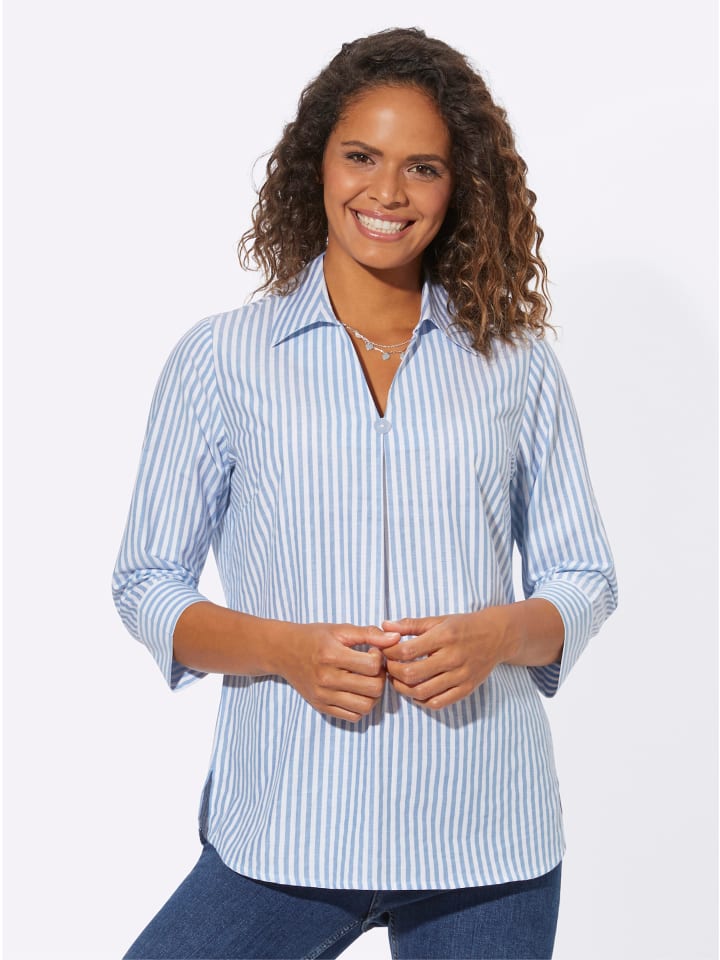 Полосатая блузка в сине-белую полоску WITT WEIDEN
Полосатая блузка в сине-белую полоску WITT WEIDEN