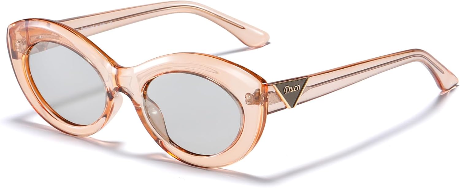 Солнцезащитные очки DUCO «Кошачий глаз» в стиле ретро, овальные, для женщин, винтажные, поляризованные, защита от УФ-излучения UV 400, артикул 1223, Transparent Brown/Grey
Солнцезащитные очки DUCO «Кошачий глаз» в стиле ретро, овальные, для женщин, винтажные, поляризованные, защита от УФ-излучения UV 400, артикул 1223, Transparent Brown/Grey
