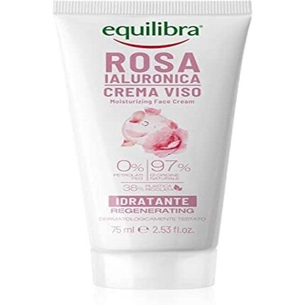 Equilibra Face Hyaluron-Rose Увлажняющий крем для лица с дамасской розой и гиалуроновой кислотой 75 мл, Perfektgarten
Equilibra Face Hyaluron-Rose Увлажняющий крем для лица с дамасской розой и гиалуроновой кислотой 75 мл, Perfektgarten